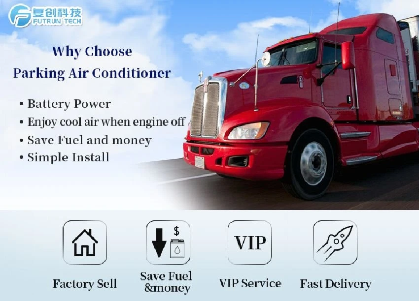 12 volt air conditioner for semi truck