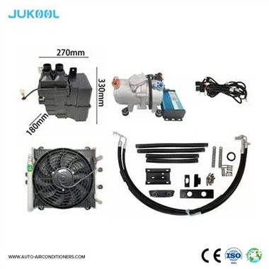 Sistema de ac elétrico do carro